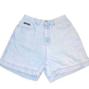 MOUNTAIN‎ LAKE Jean Vintage High Rise light wash Denim Shorts Size 10